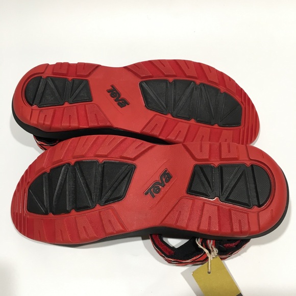 TEVA HURRICANE XLT 2 SPORT SANDALS -RED / BLACK -YOUTH US 6 /WOMEN’S US 8 -NEW - Picture 8 of 8